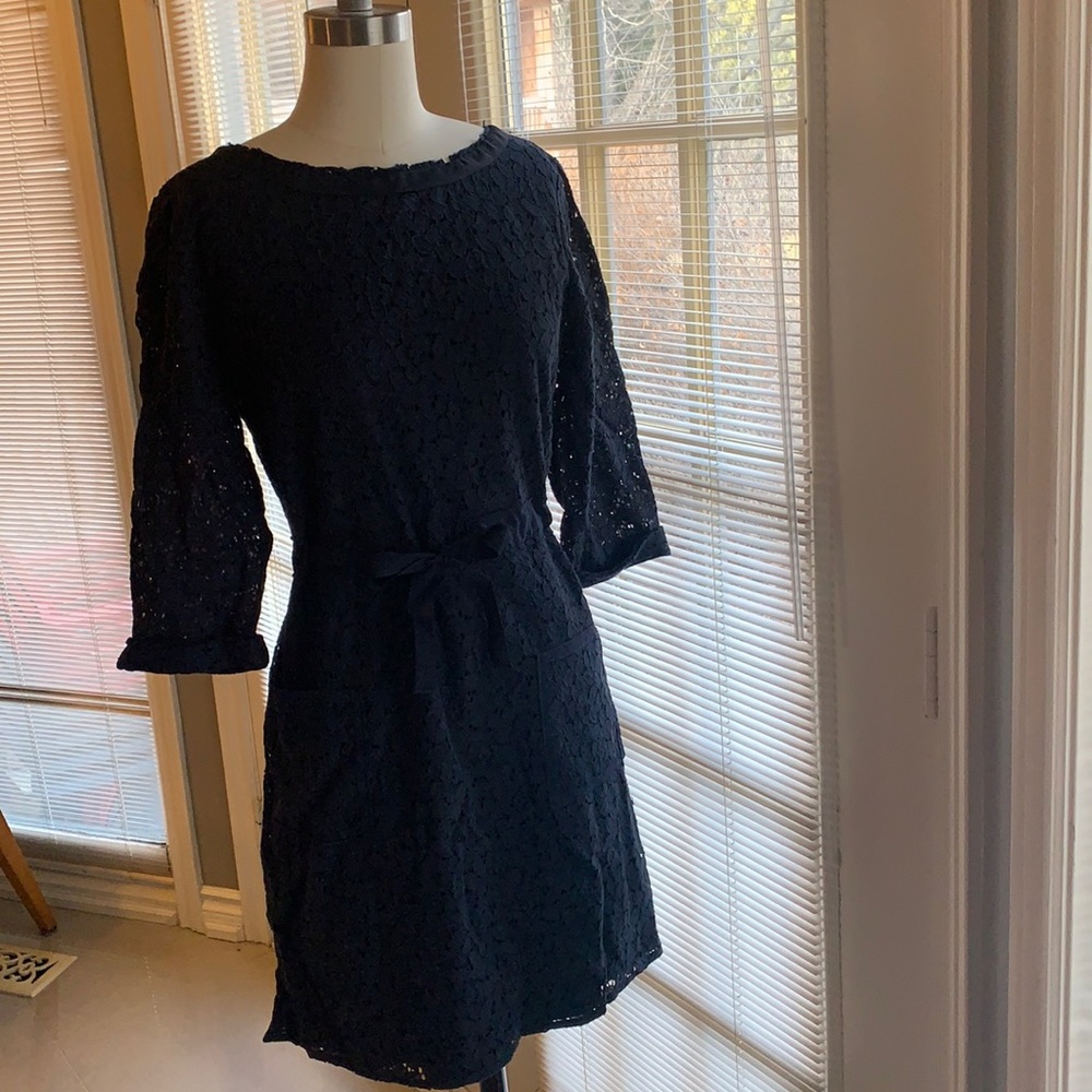Tahari Navy Blue dress size 12